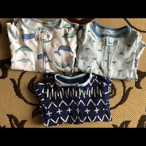 Cloud island sleepers 3 pack 0-3 months